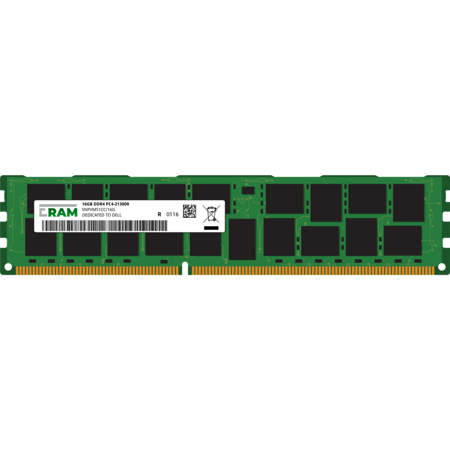 Pamięć RAM 16GB DDR4 do serwera PowerVault NX3230 R-Series RDIMM PC4-21300R SNPVM51CC/16G