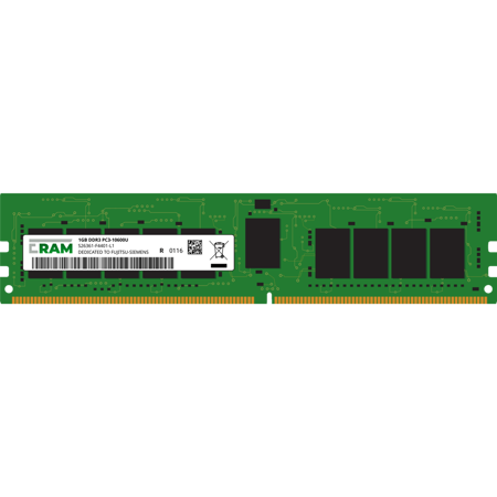 Pamięć RAM 1GB DDR3 do komputera ESPRIMO E3521 (D3041) E-Series Unbuffered PC3-10600U S26361-F4401-L1