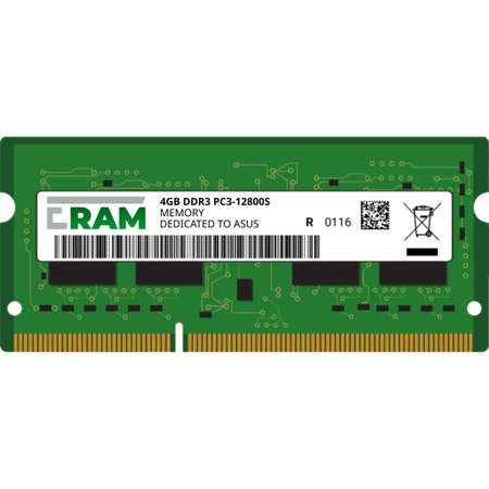 Pamięć RAM 4GB DDR3 do płyty Workstation/Desktop P8B75-M LX, P8B75-M LX PLUS P8-Series Unbuffered PC3-12800U