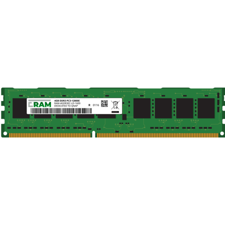 Pamięć RAM 4GB DDR3 do serwera TVS-EC1680U-SAS-RP Unbuffered PC3-12800E RAM-4GDR3EC-LD-1600