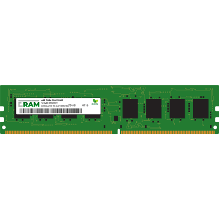 Pamięć RAM 4GB DDR4 do płyty Workstation/Server X11SCL-LN4F, X11SCL-F Socket 1151 Unbuffered PC4-19200E